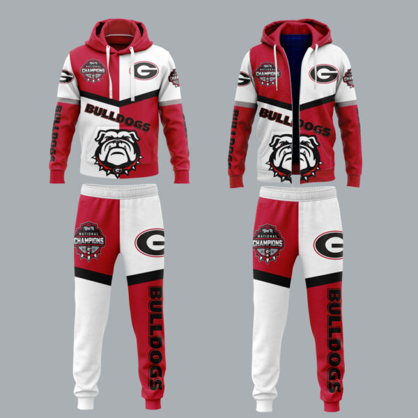 Georgia Bulldogs Premium Ncaa Combo Hoodie For Fans Personalized Ver 2