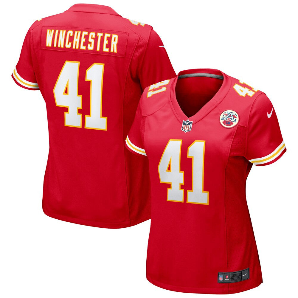 Women’S Kansas City Chiefs James Winchester Nike Red Game Jersey