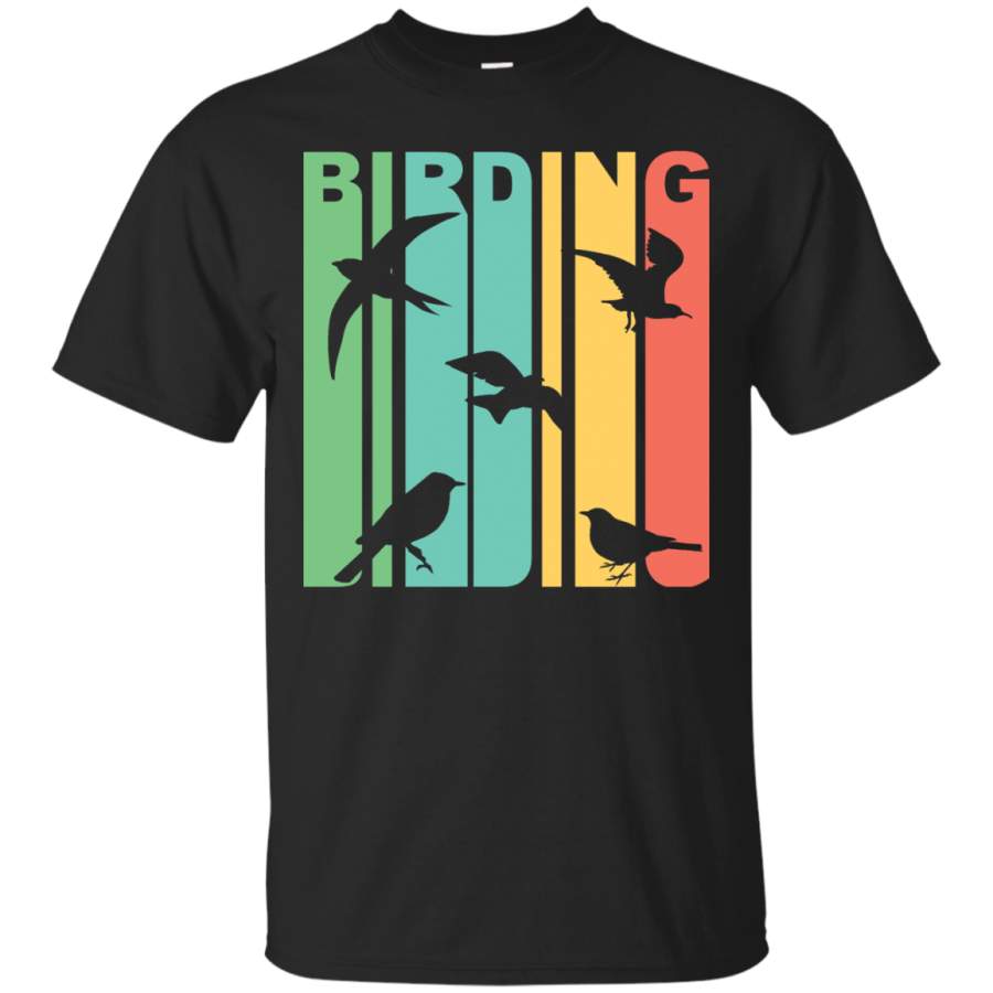 AGR Vintage Birding Birdwatching Graphic T-Shirt