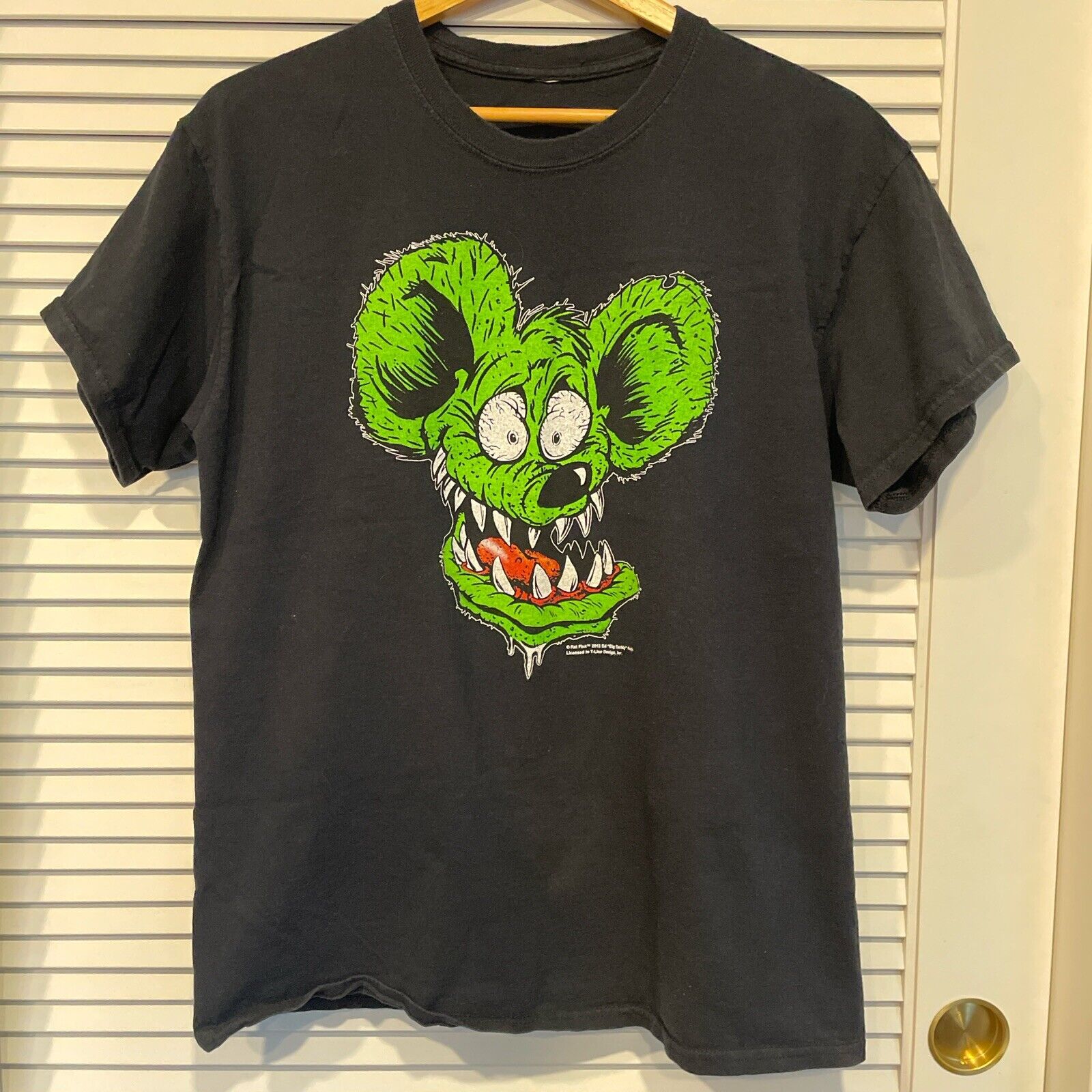 Vintage Y2K Ed Roth Rat Fink Shirt Outfit