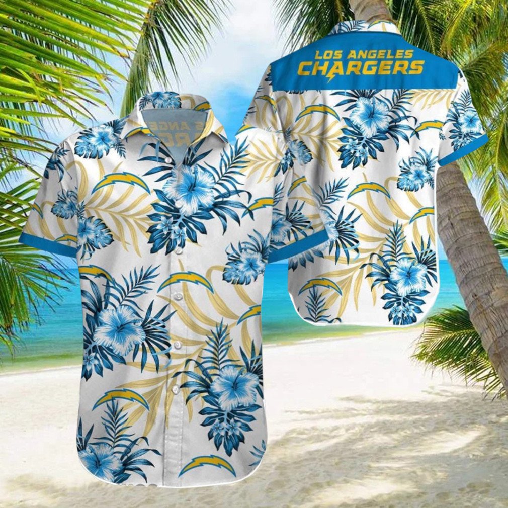 Los Angeles Chargers Beach For Fans Hawaiian Shirt