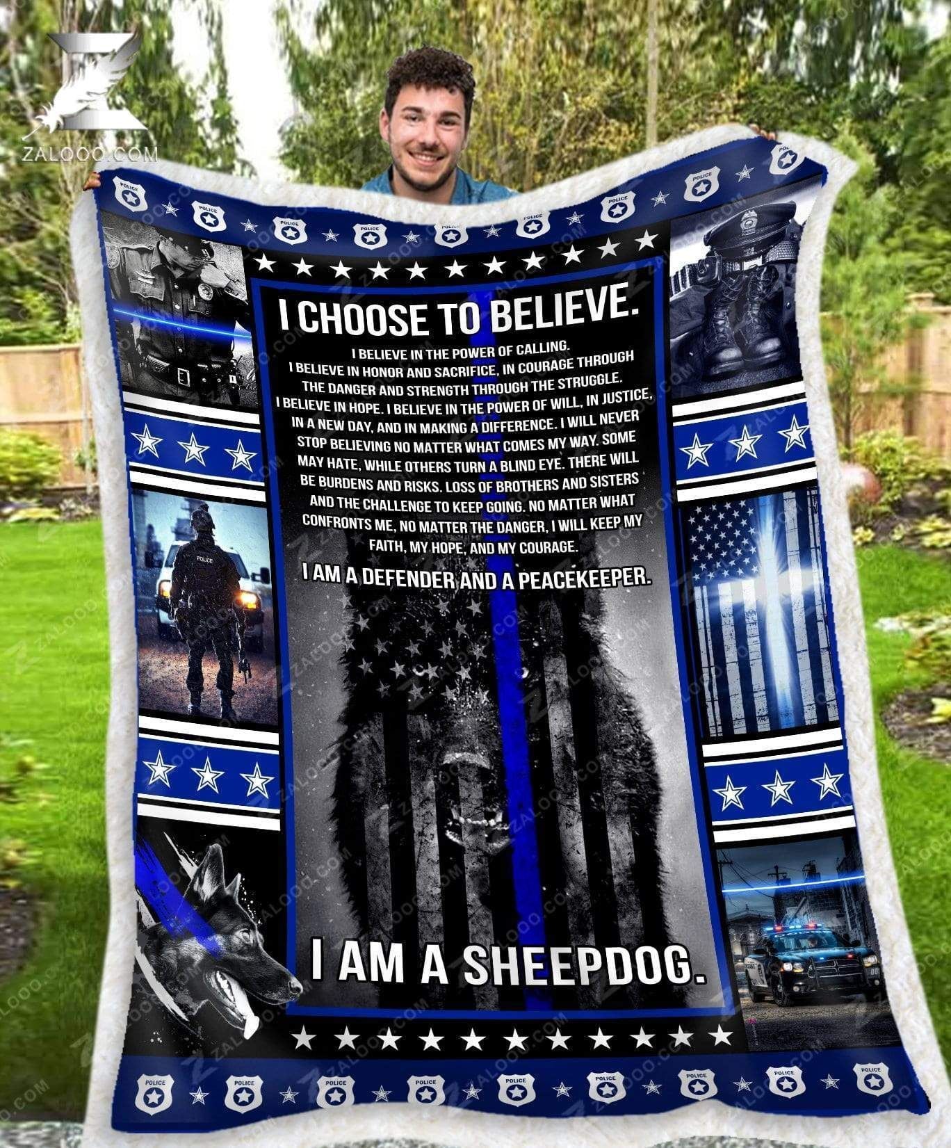 Fleece Blanket – Police – …