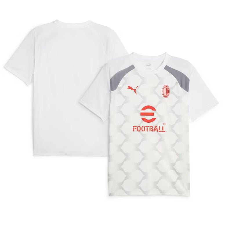 Ac Milan Puma 2023/24 Pre-Match Jersey – White