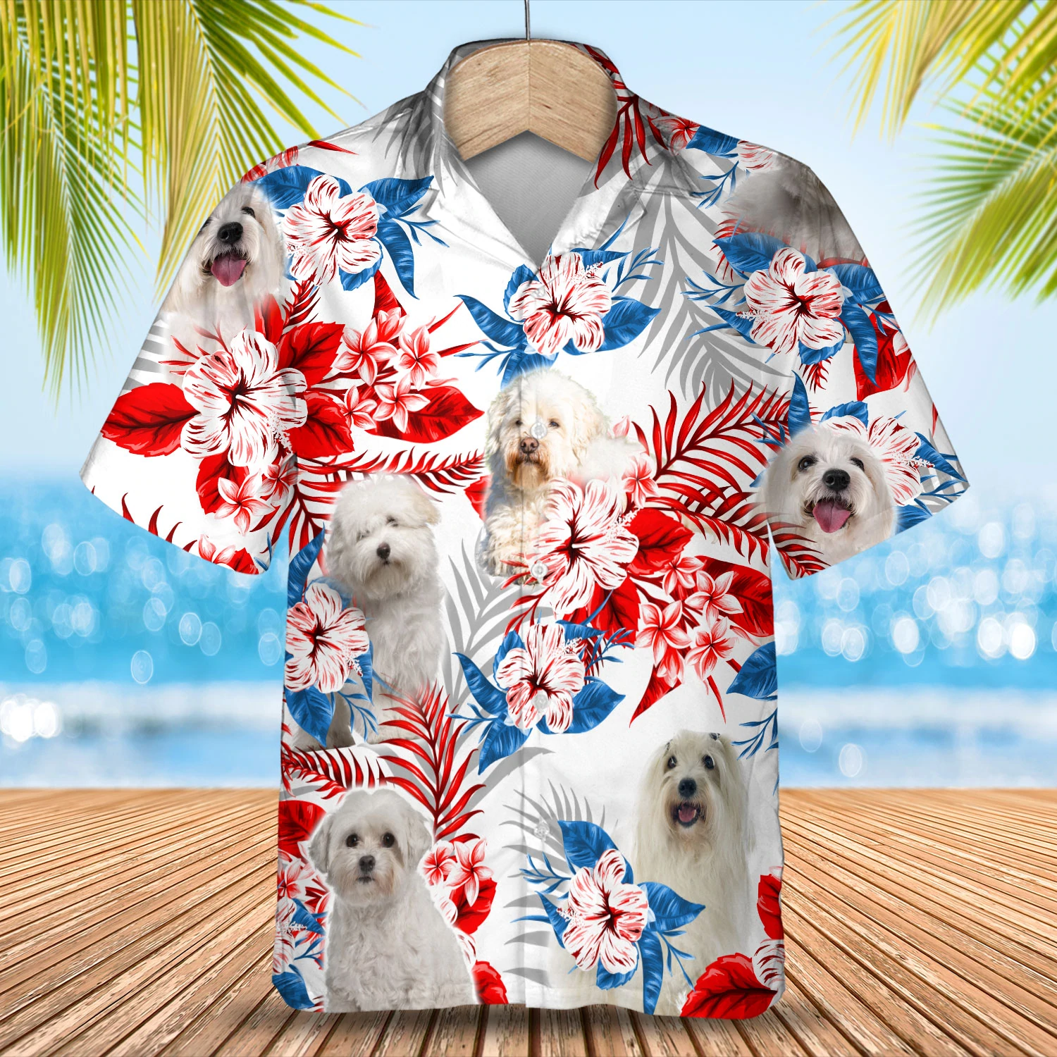 Coton De Tulear Hawaiian Shirt –  Gift For Summer, Summer Aloha Shirt, Hawaiian Shirt For Men And Women