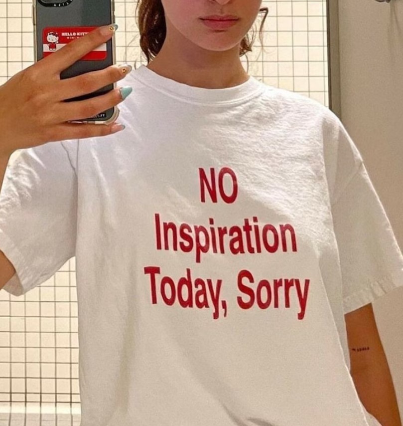 No Inspiration Today  Sorry Tee Shirt Outfits