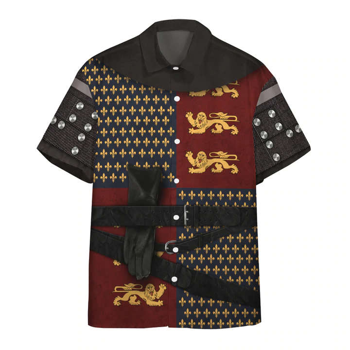 3D Henry V Custom Short Sleeve Shirt, Hawaiian Shirt For Men, Women