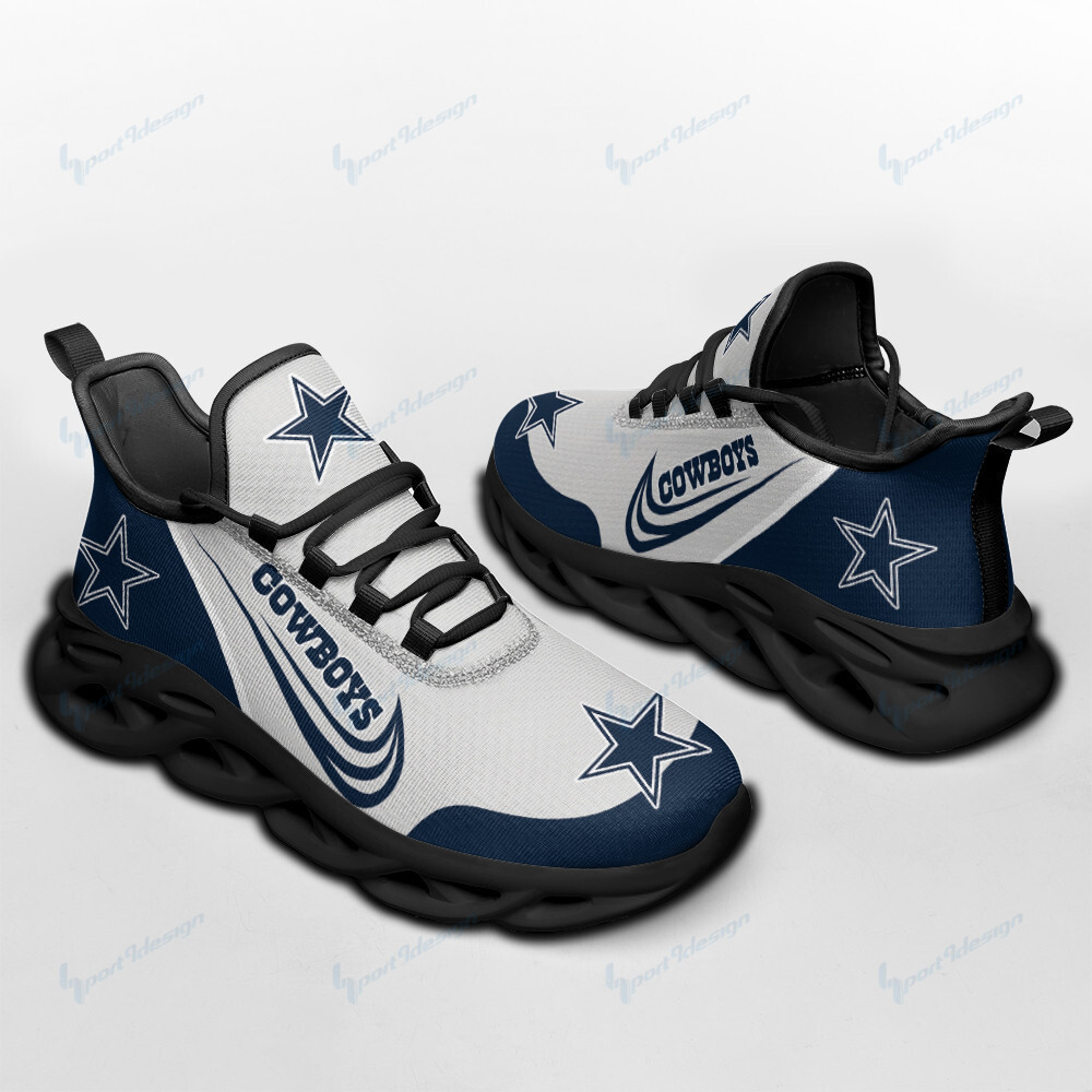 Dallas Cowboys Personalized Clunky Sneaker Max Soul Shoes MS6364