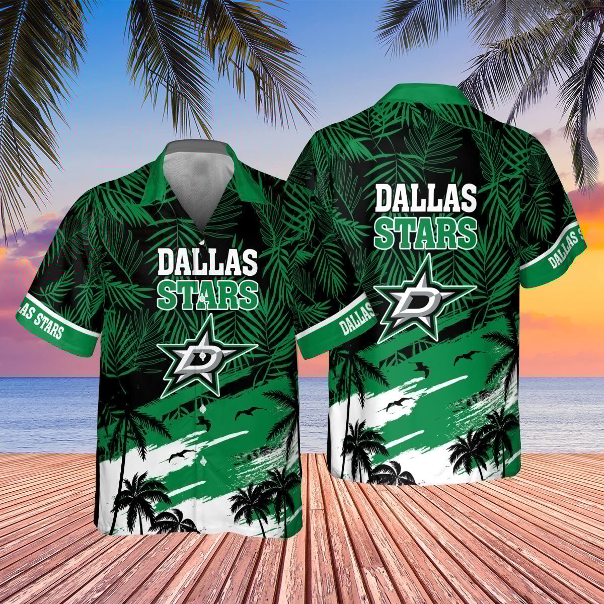 Dallas Stars National Hockey League 2023 Aop Hawaiian Shirt Shnhfi