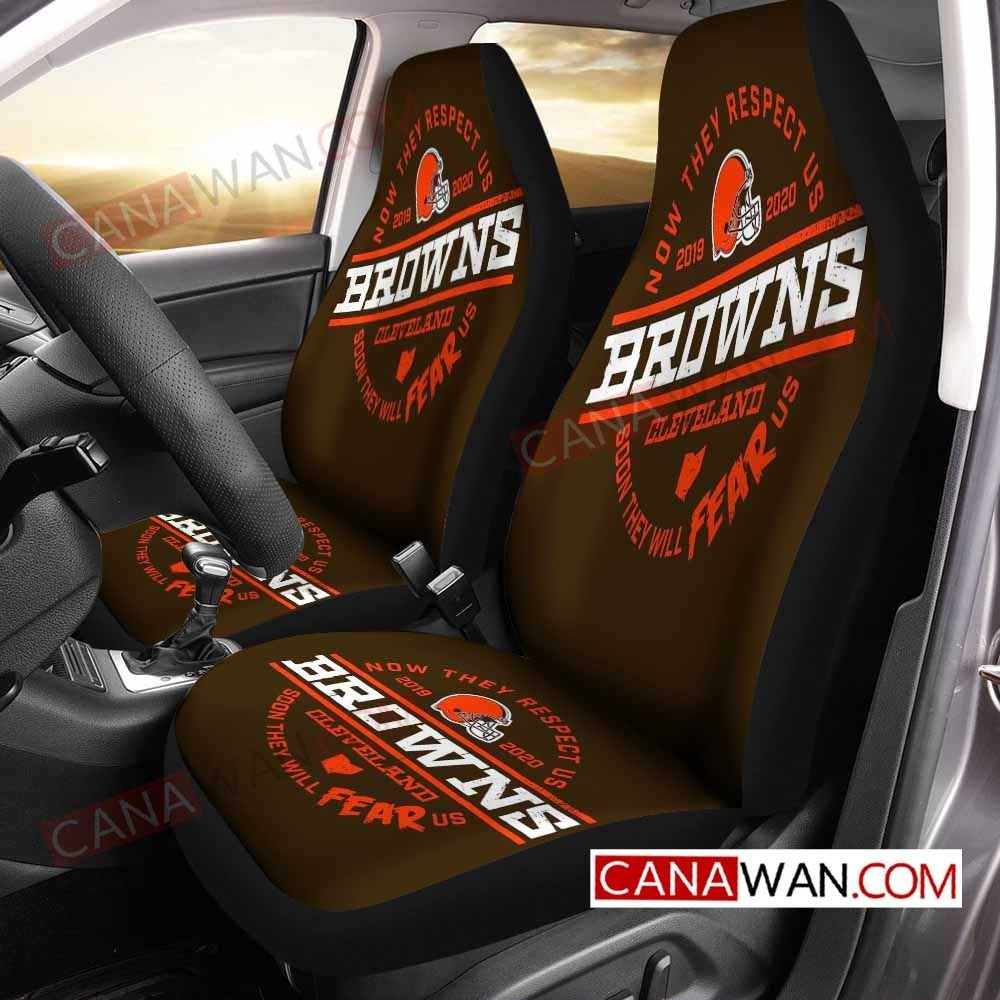 Cleveland Browns Car Seat Cover Set CSC9447