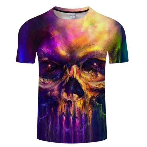 Neon Skull T-Shirt