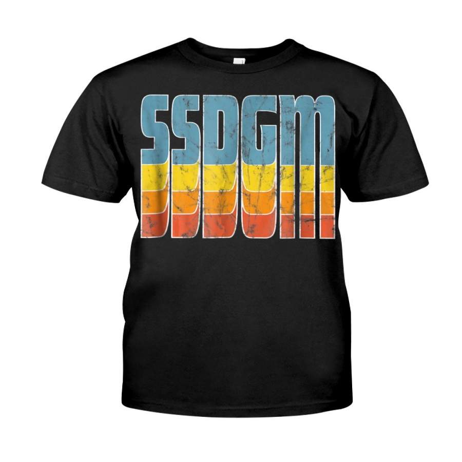 Vintage Retro SSDGM Shirt Classic T-Shirt By Vevotee Store