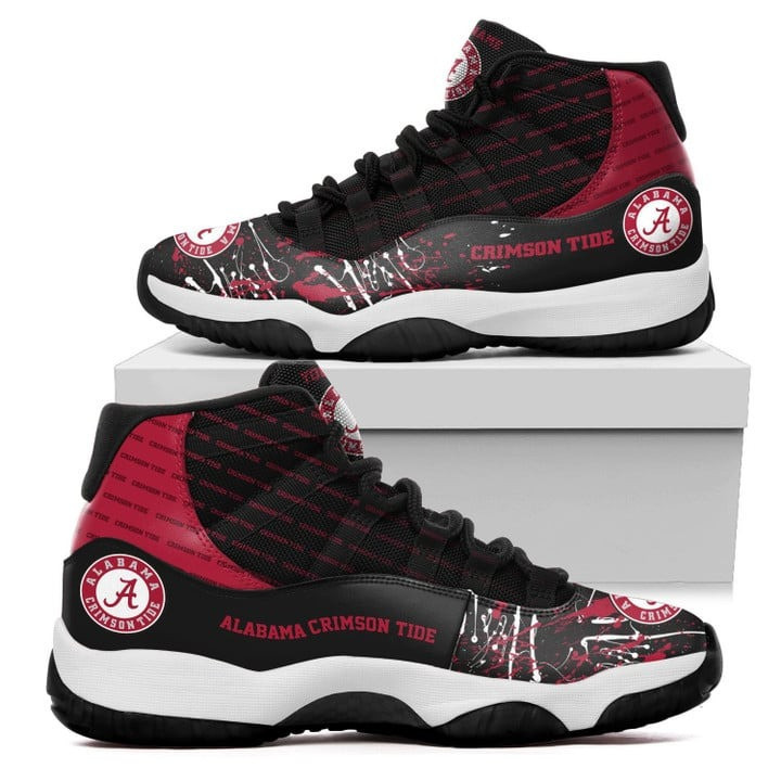 Alabama Crimson Tide Custom Name Air Jordan 11 Shoes Sneakers