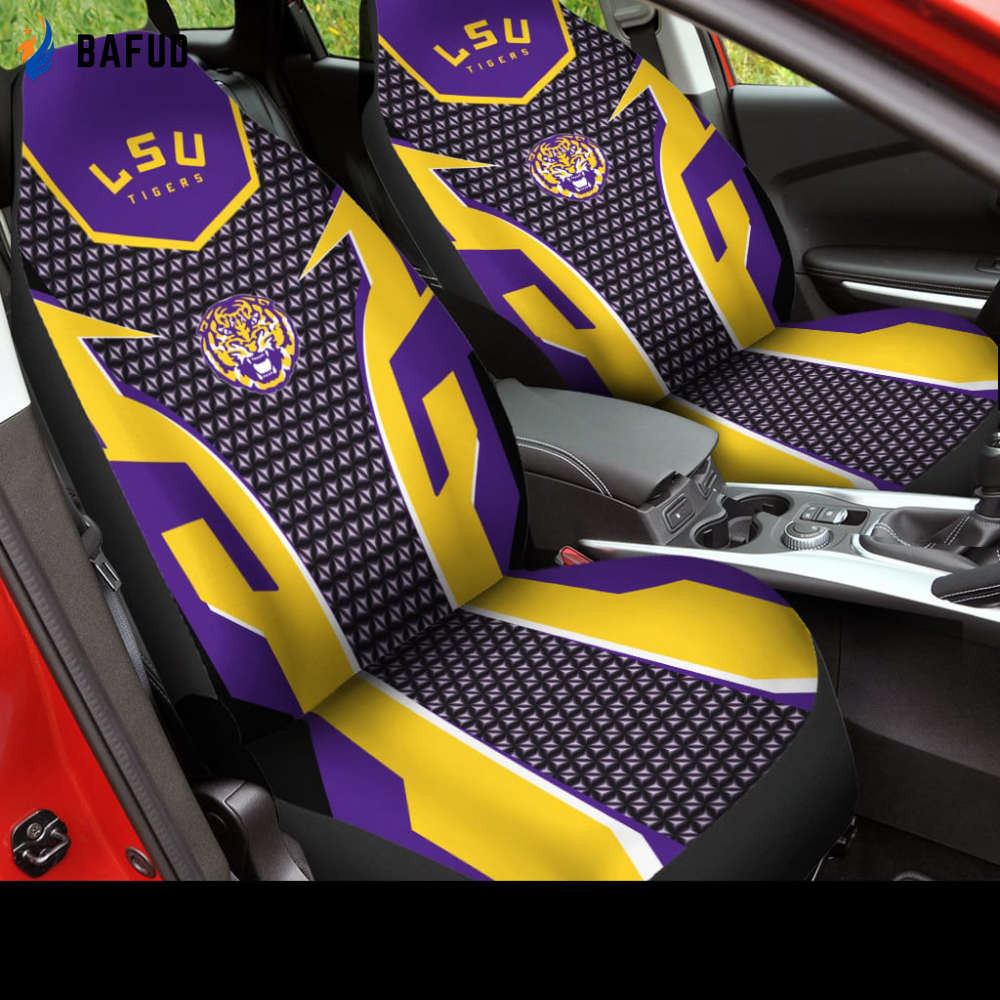 LSU Tigers Car Seat Cover Set Gift For Fan CSC4773