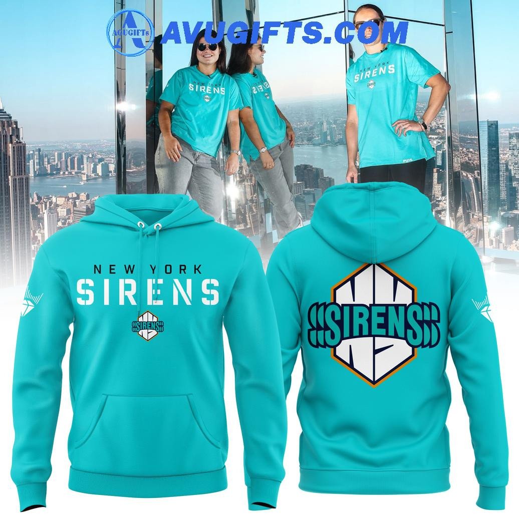 Ride The Wave – New York Sirens Limited Edition Hoodie – Zip Hoodie 3D Aop Shirt