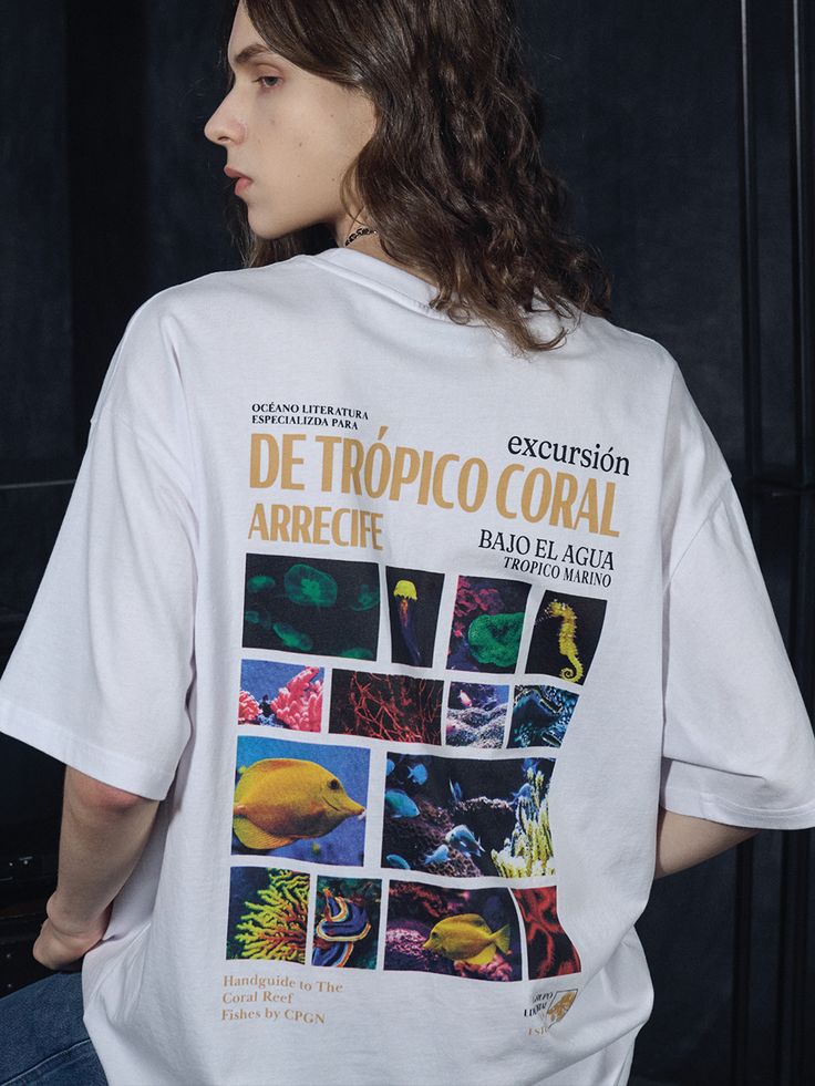 Tropical Graphic T-Shirt, Shirt Outf …