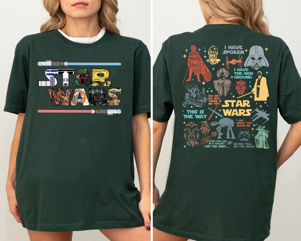 Star Wars Disney Shirt, Disney Squad Star Wars Shirt, Star Wars Characters Shirt, Disney Trip 2025 Shirt, Retro Disney Shirt, Darth Vader Where Art Meets Style