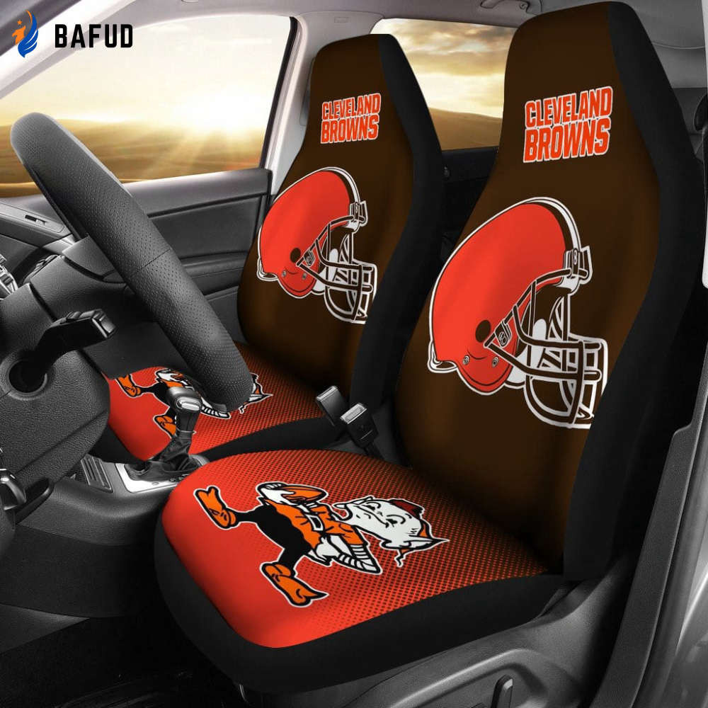 Cleveland Browns Car Seat Cover Set CSC6389