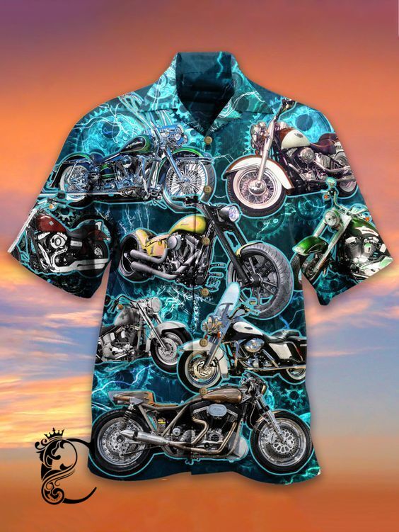 Motocycle Love Life Limited - Hawaiian Shirt