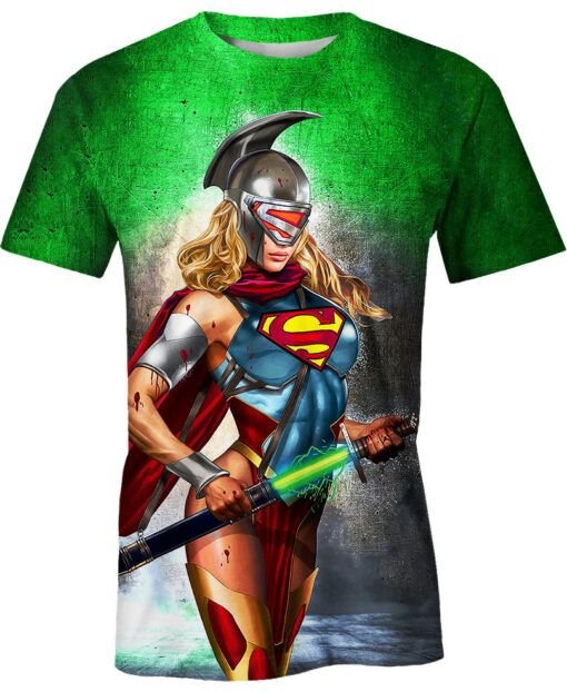 Metal Supergirl For Man And Women 3D &hellip;