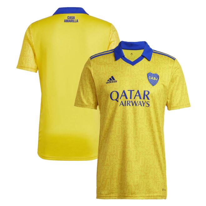 Boca Juniors Third Unisex Shirt 2022 Customized Jersey – Yellow