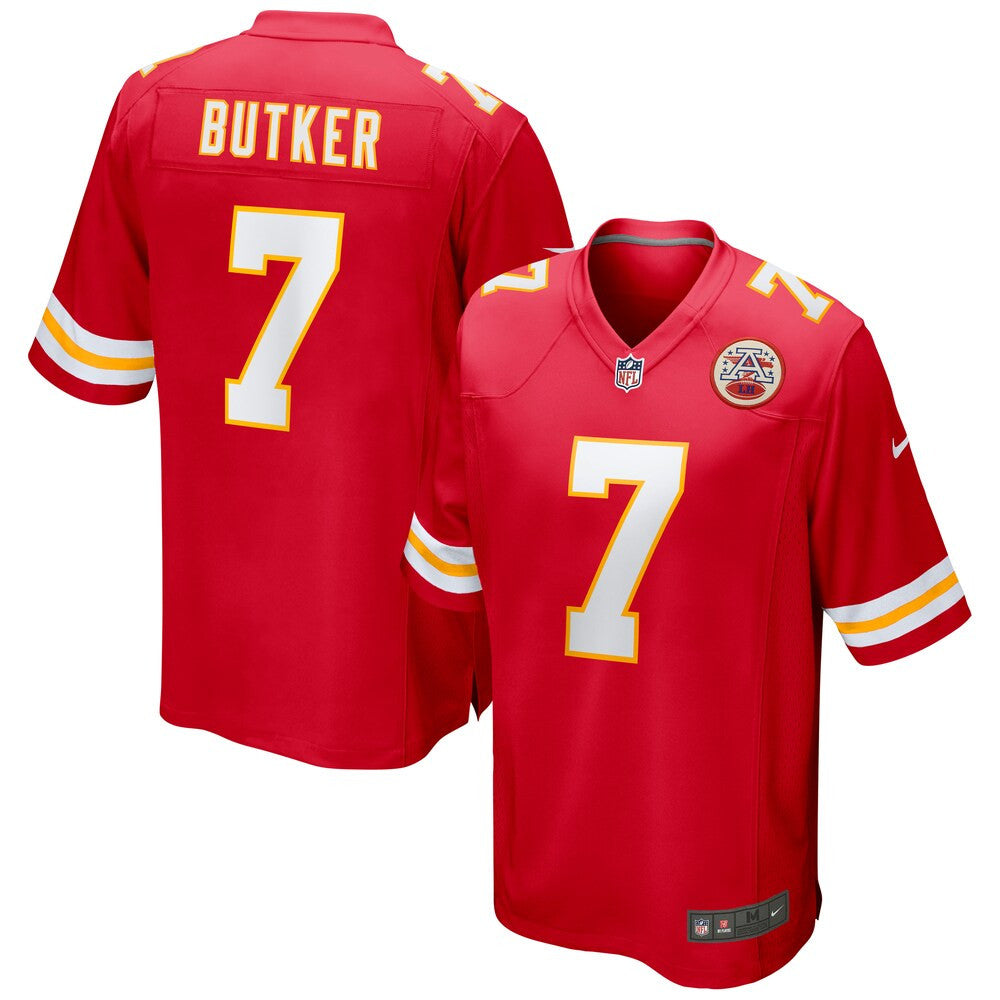 Men’S Kansas City Chiefs Harrison Butker Nike Red Game Jersey