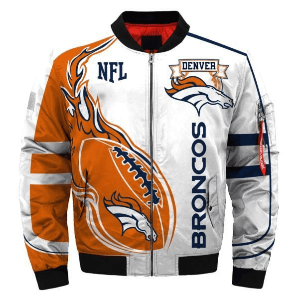 Denver Broncos Unisex Bomber Jacket BJ1383