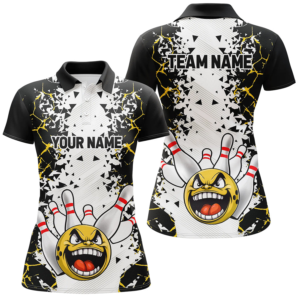 Custom Funny Bowling Shirts For Women Bowling Jersey Polo Bowling Performance Qzt511 Where Art Meets Style