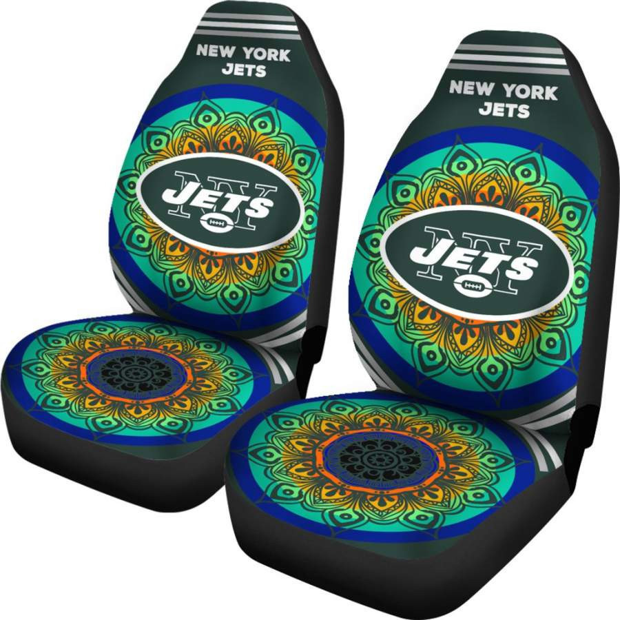 Unique Magical And Vibrant New York Jets Car Seat Covers CSC6352