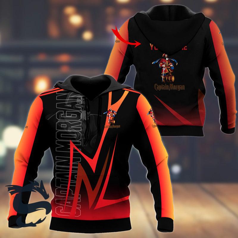 Personalized Captain Morgan Esport Style Hoodie & Zip Hoodie