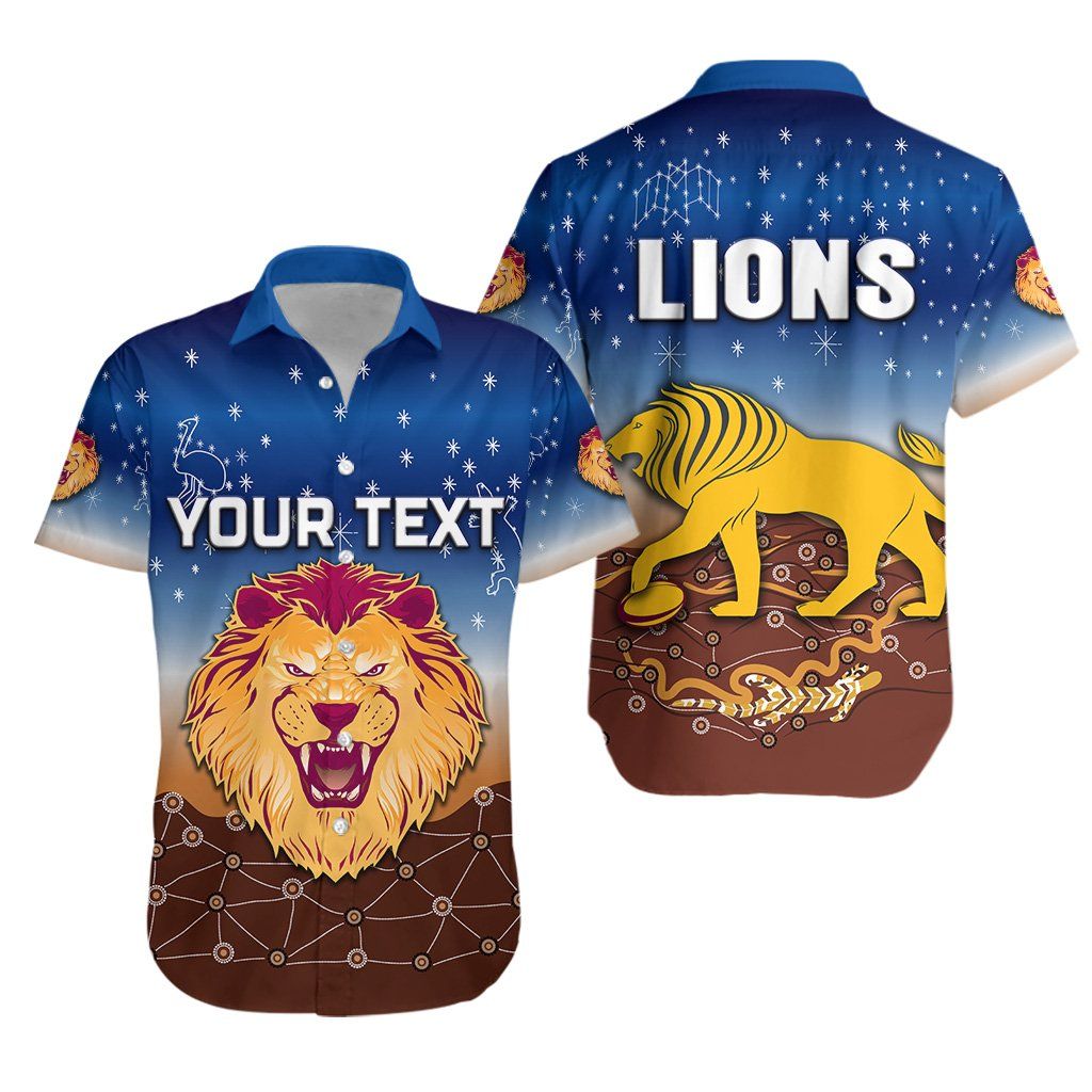 Brisbane Lions Hawaiian Shirt Simple …