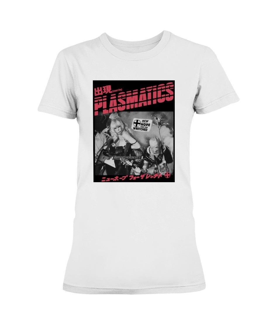 Vintage 70S Plasmatics T Shirt 1979 Meet The Plasmatics Japanese Ep Promo Deadstock Punk Metal Band Tee Wendy O Tour Ladies T Shirt 080721