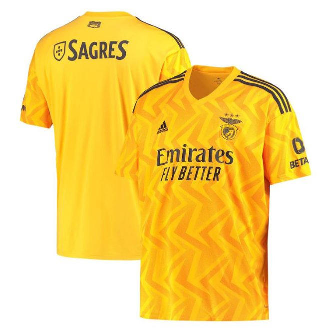 Benfica Away Unisex Shirt 2022-23 Custom Jersey – Yellow