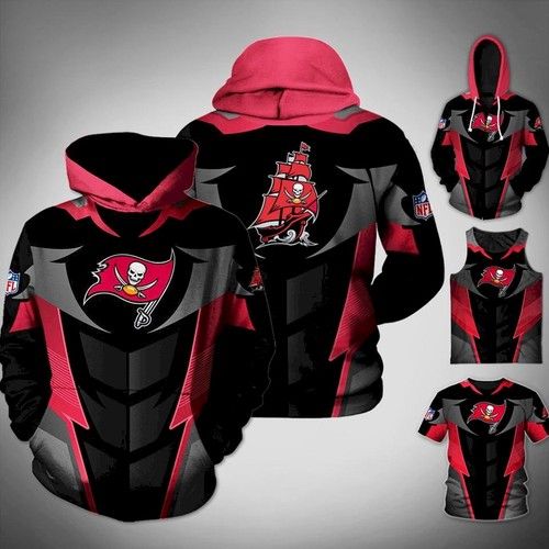 Tampa Bay Buccaneers Pullover And Zippered Hoodies Custom 3d Tampa Bay Buccaneers Graphic Printed 3d Hoodie  Hoodie For Men For Women Graphic Drawing Personalize Gift