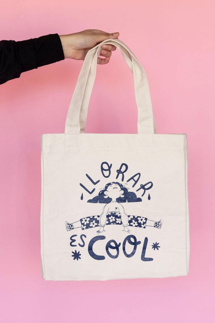 Aurora Tote Bag – Crying Is Cool – Llorar Es Cool – Latina Tote Bag – Latina Power – Latina Business – Latina Owned