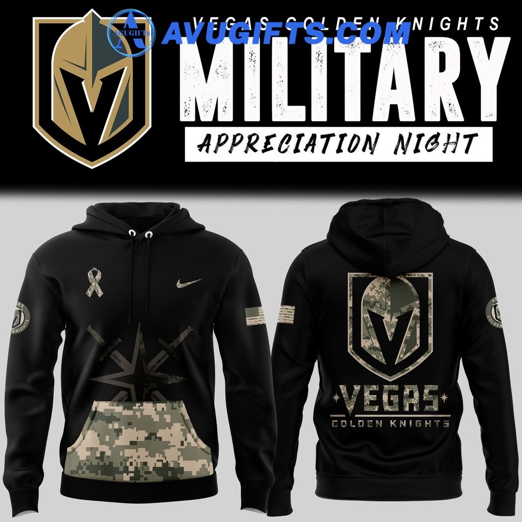 Vegas Golden Knights X Military Appreciation Special Edition For Fan Hoodie – Zip Hoodie 3D Aop Shirt