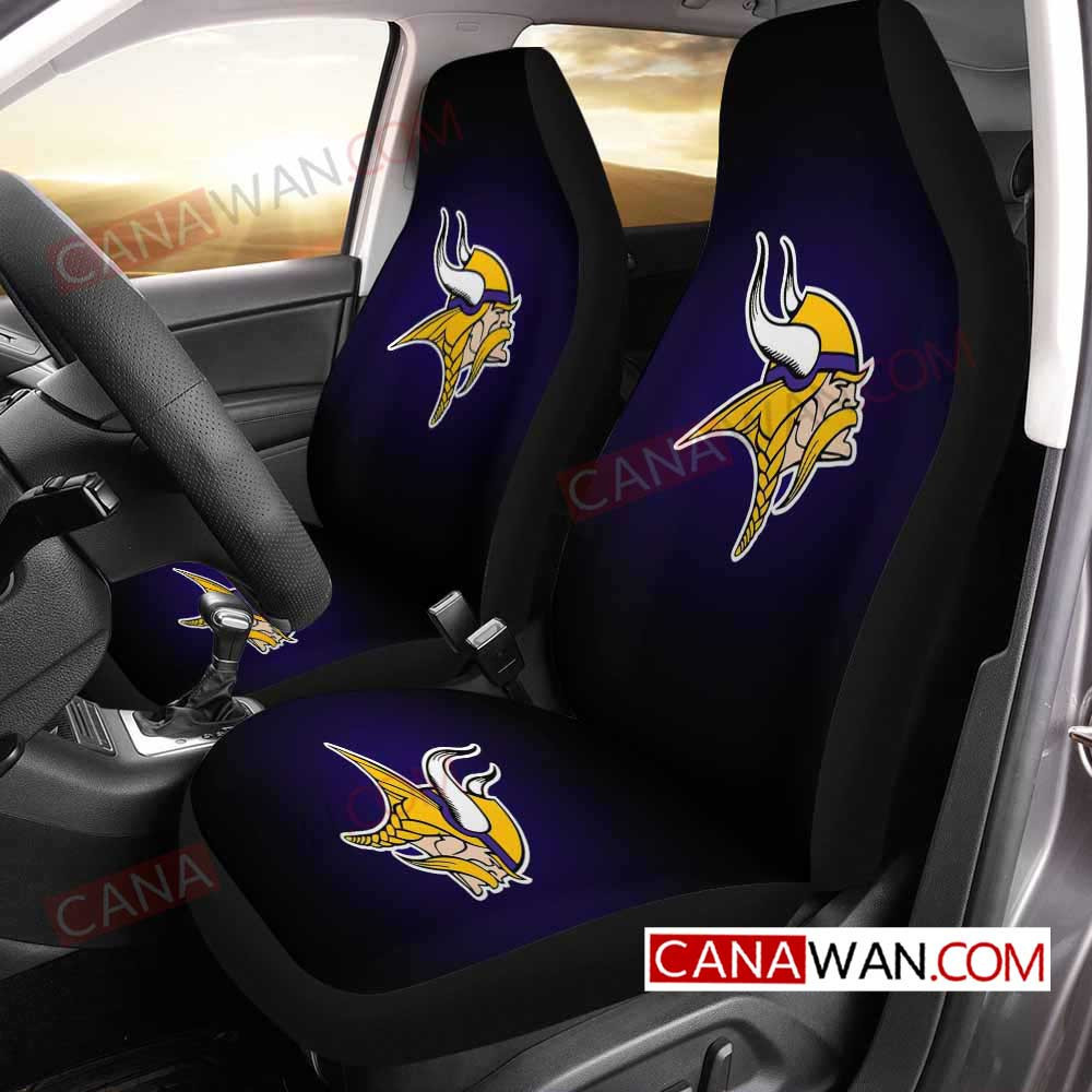 Minnesota Vikings Car Seat Cover Set CSC8596