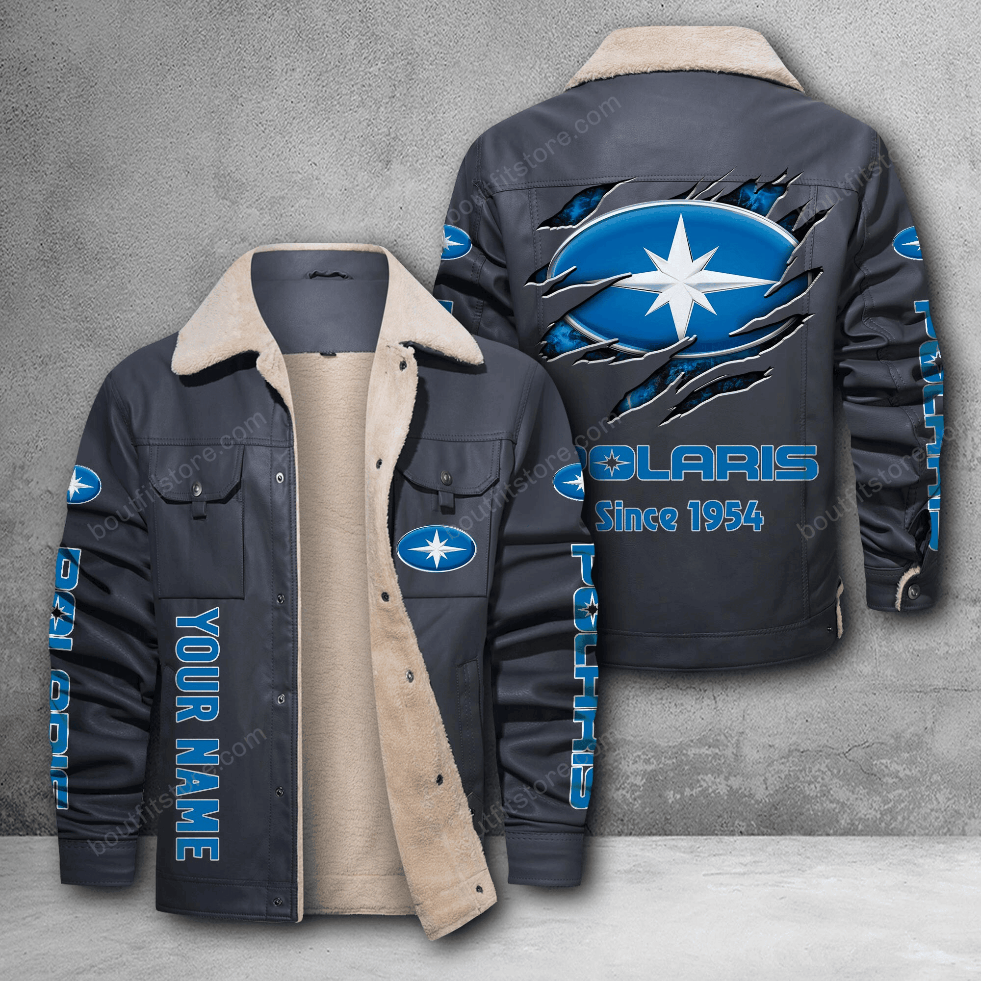 Polaris DMH Custom Name Stand Collar Jacket