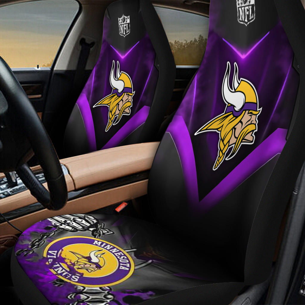 Minnesota Vikings Car Seat Cover Set CSC2350