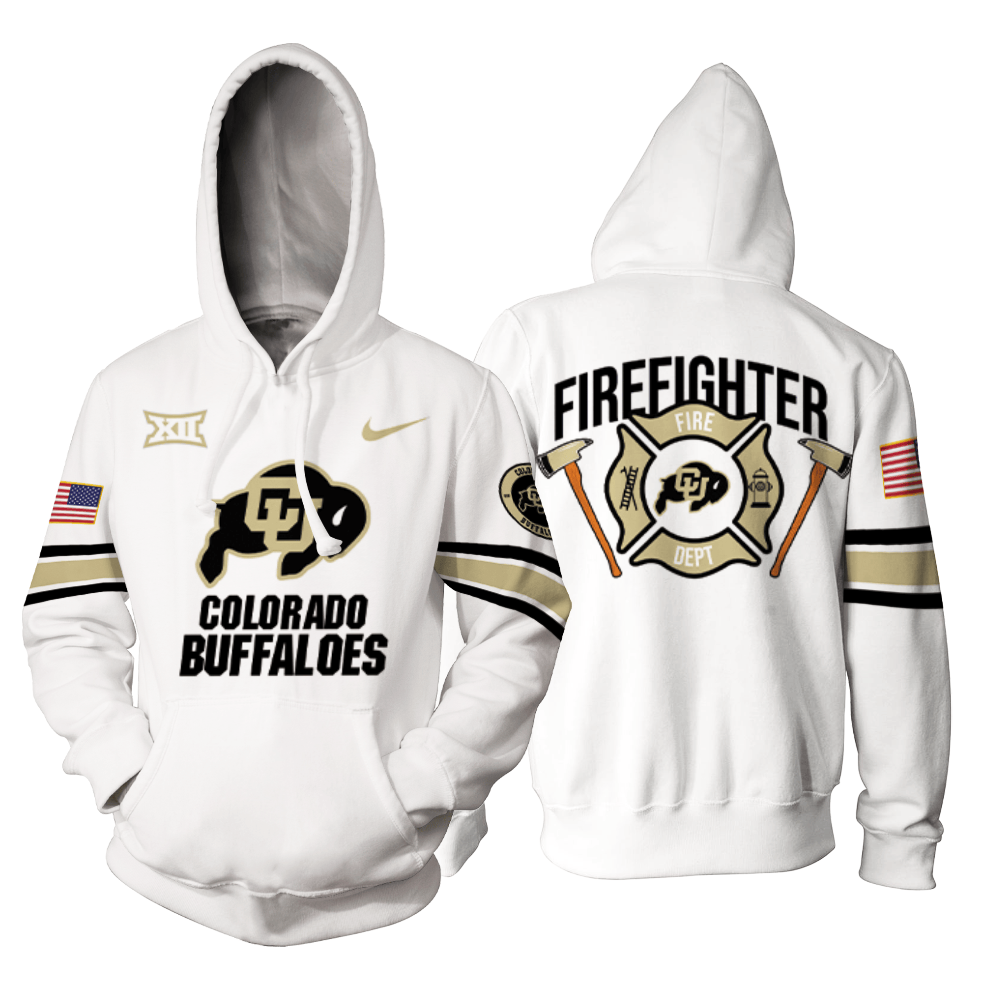 Colorado Buffaloes Football X Firefighter Appreciation Night Limited Edition Hoodie – Zip Hoodie 3D Aop Shirt