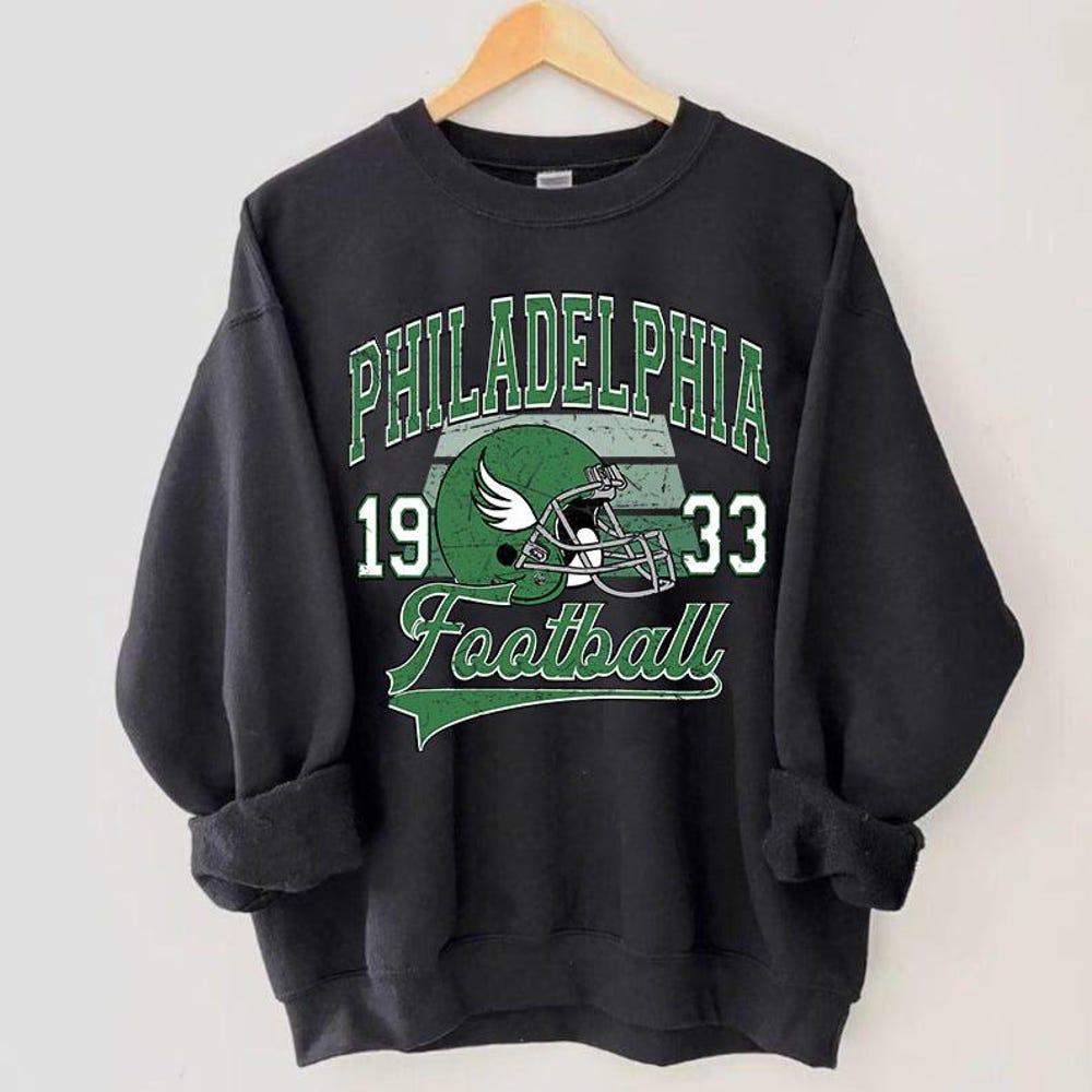 Philadelphia Football Sweatshirt, Vintage Style Gift, Football Tee, Philadelphia Fans Shirt, Philadelphia Football Shirt, Philadelphia Retro Your Style, Your Statement