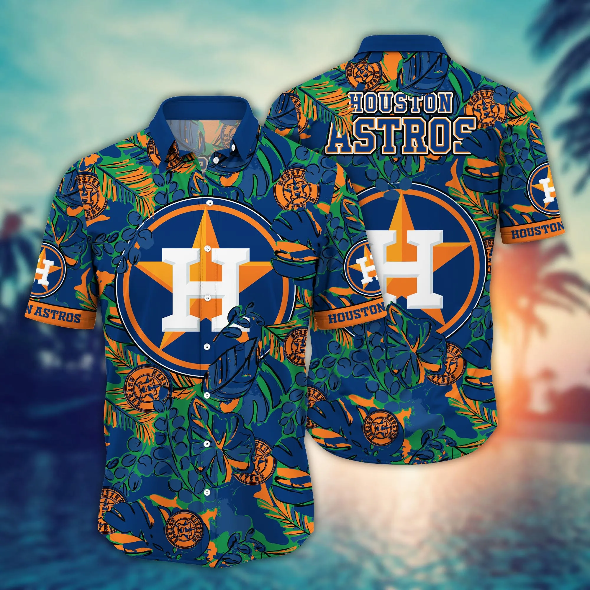 Houston Astros Mlb Hawaiian Shirt Fireflies Aloha Shirt