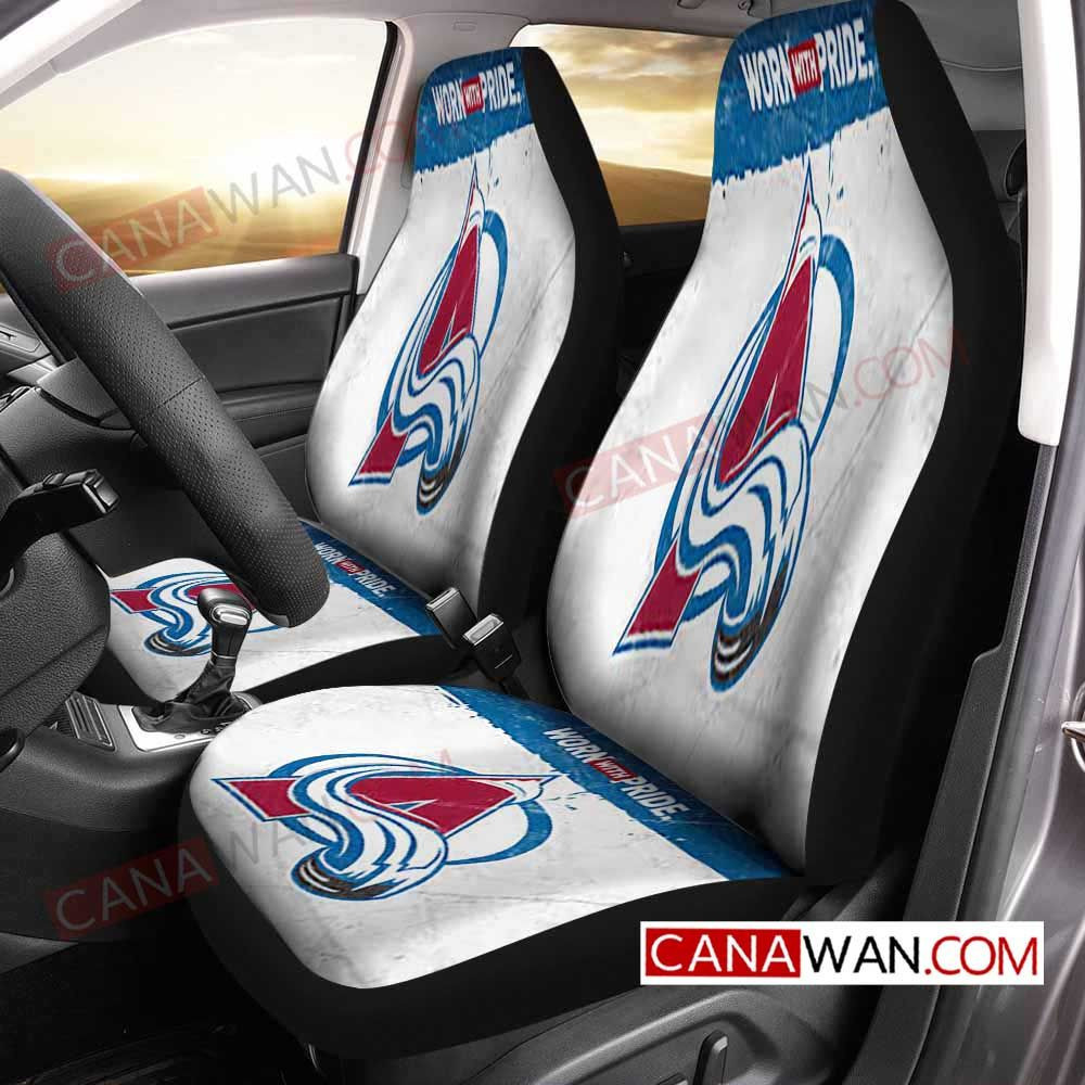 Colorado Avalanche Car Seat Cover Set CSC4162