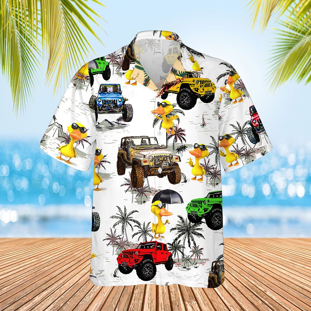 Duck Jeep Tropical Shirt Hawaiian Sh &hellip;