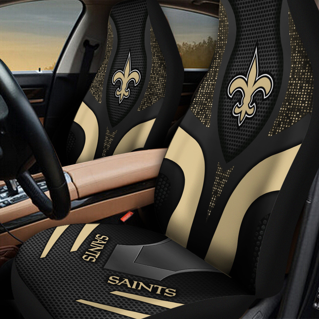 New Orleans Saints Car Seat Cover Set CSC2855