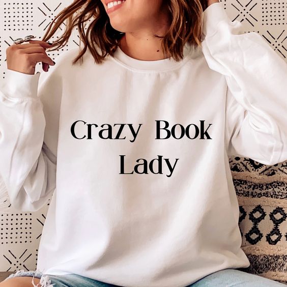 Crazy Book Lady Sweater fashionstation