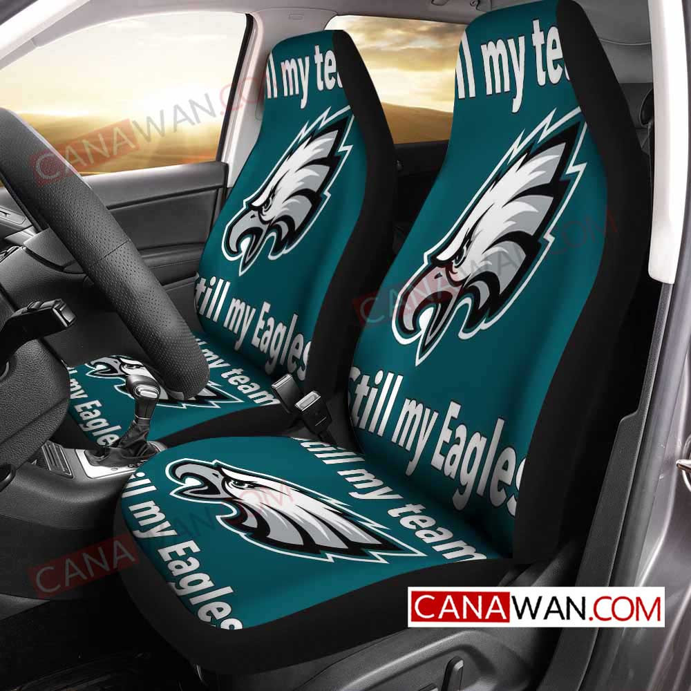 Philadelphia Eagles Car Seat Cover Set CSC7042