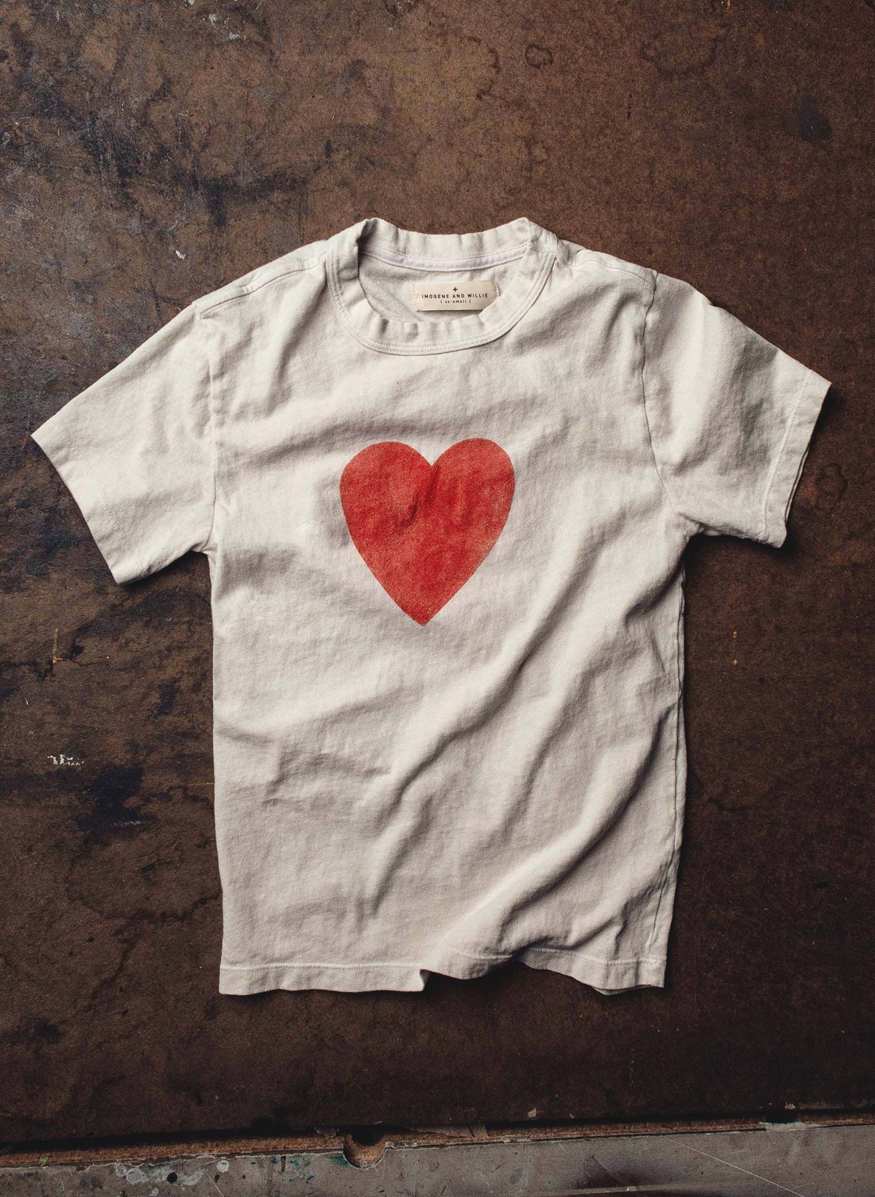 Shirt Ideas, the heart tee, Imogene  …