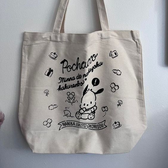 Pochacco Canvas Tote Bag