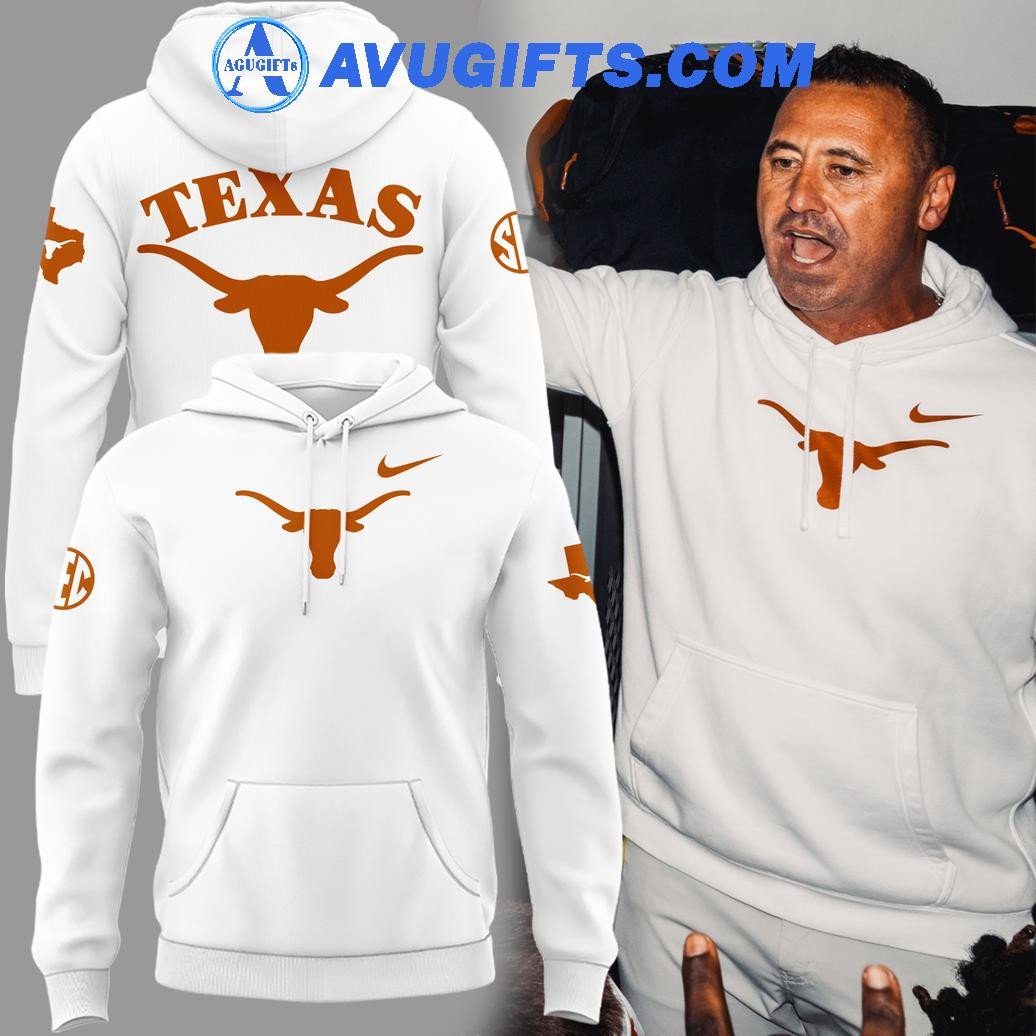 Texas Longhorns Football X Coach Steve Sarkisian Limtied Hoodie – Zip Hoodie 3D Aop Shirt