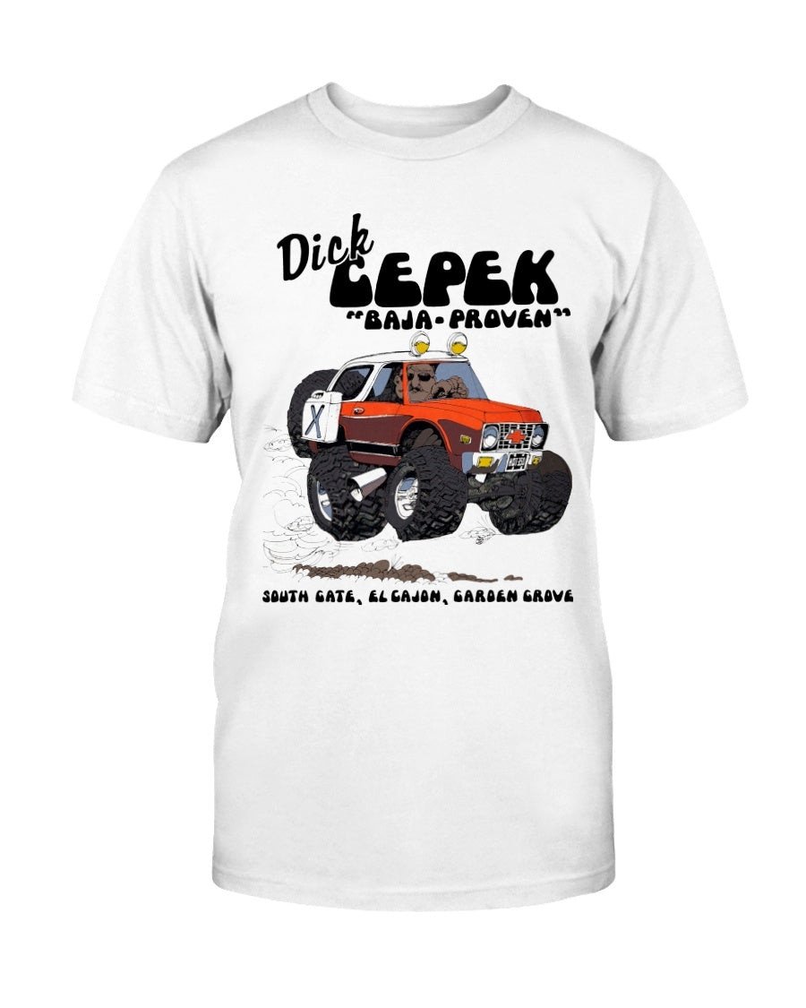 Vintage 1970 Dick Cepek Baja Proven Rally T Shirt 210928